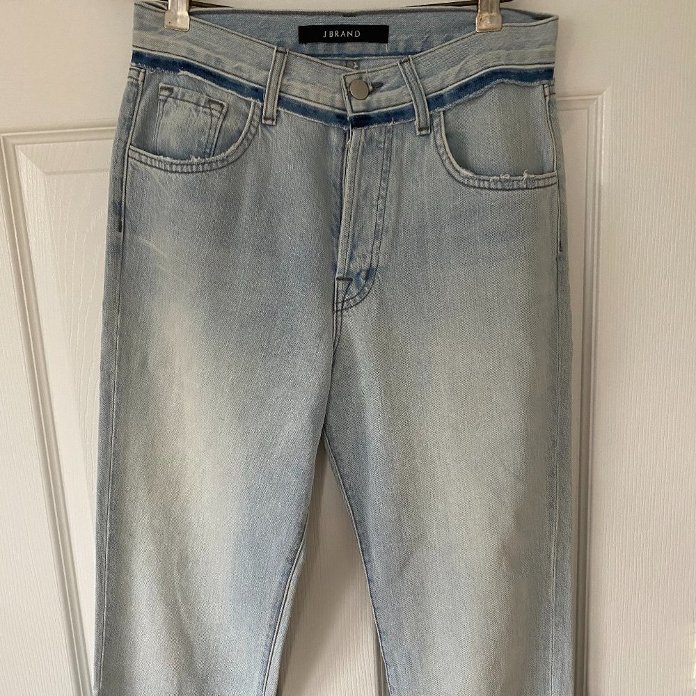 EUC J Brand Wynne High Rise Crop Jeans
